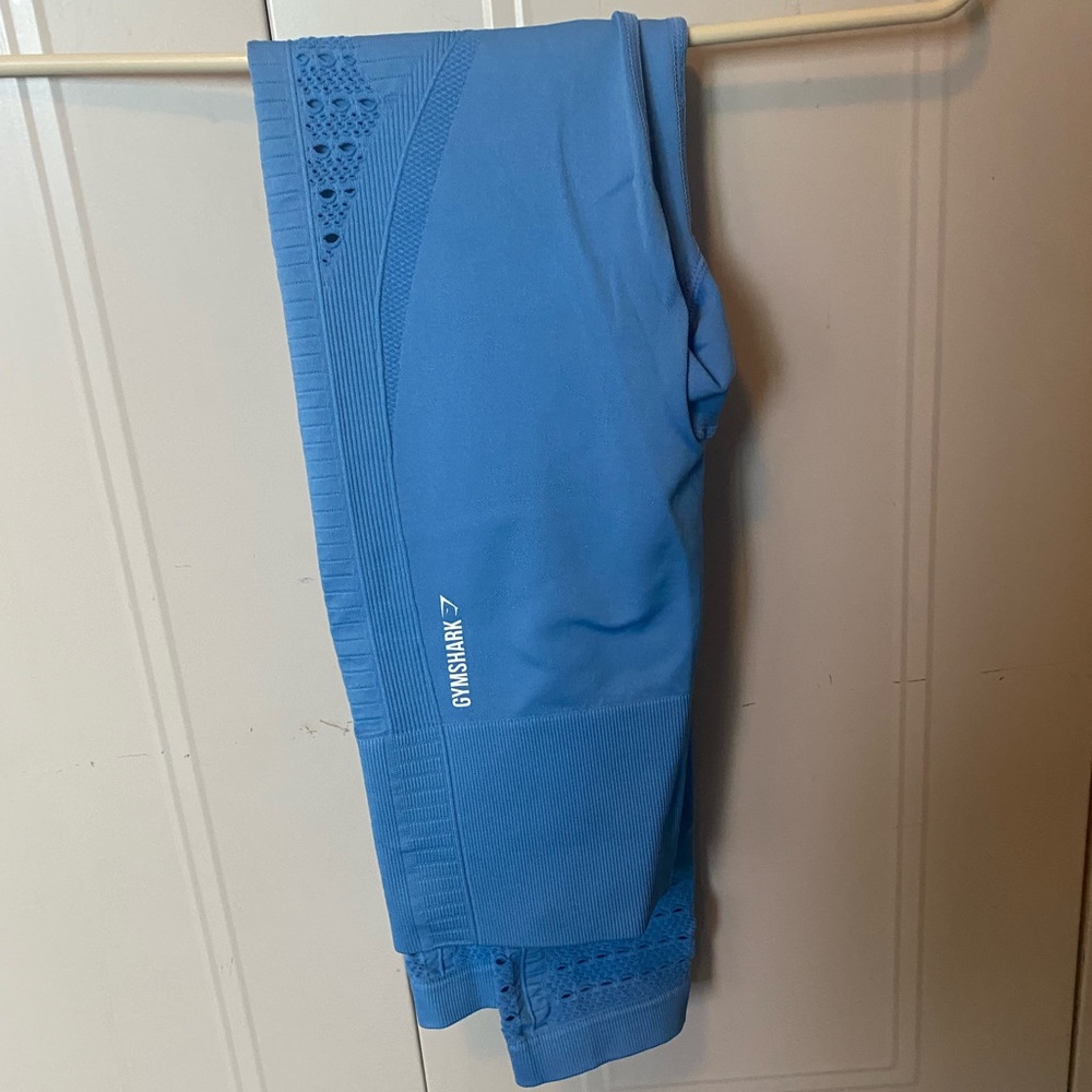 Gymshark Energy seamless leggings! Sky blue! Size M.